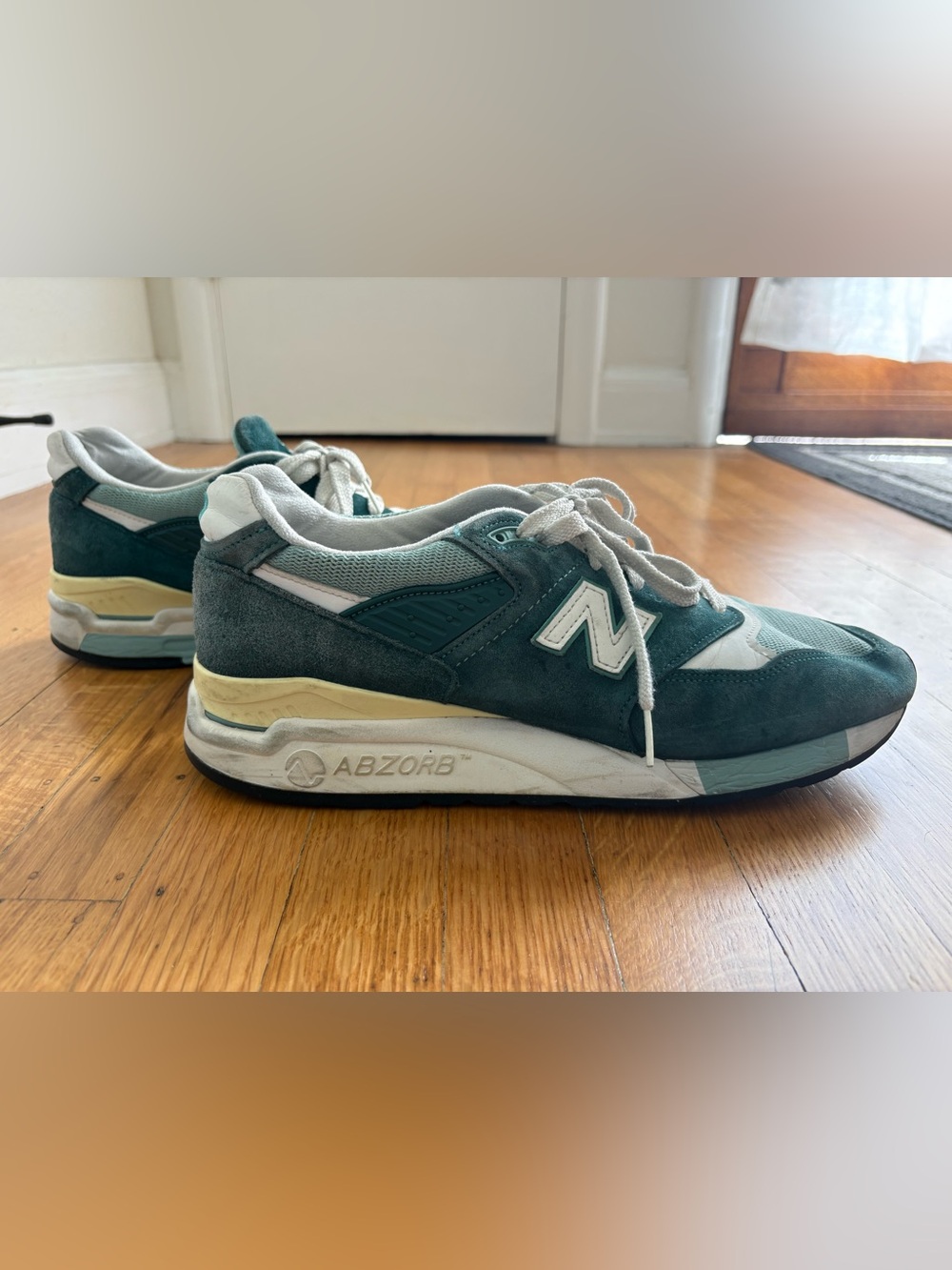 New Balance 998 Made in USA Explore By Sea- Green Men - size 11
